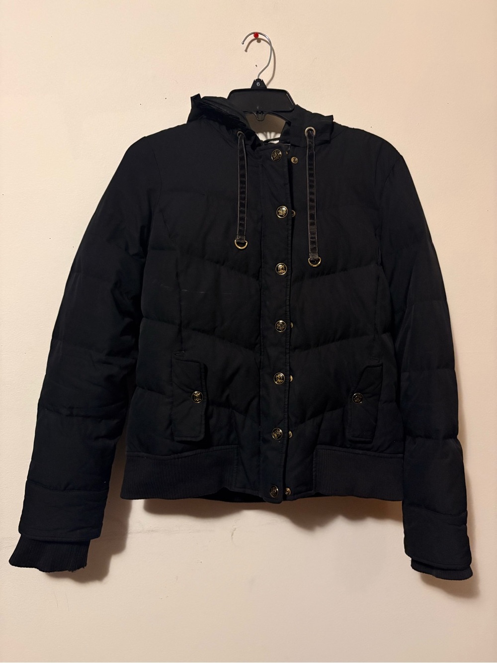 Y2K vintage Juicy Couture puffer coat